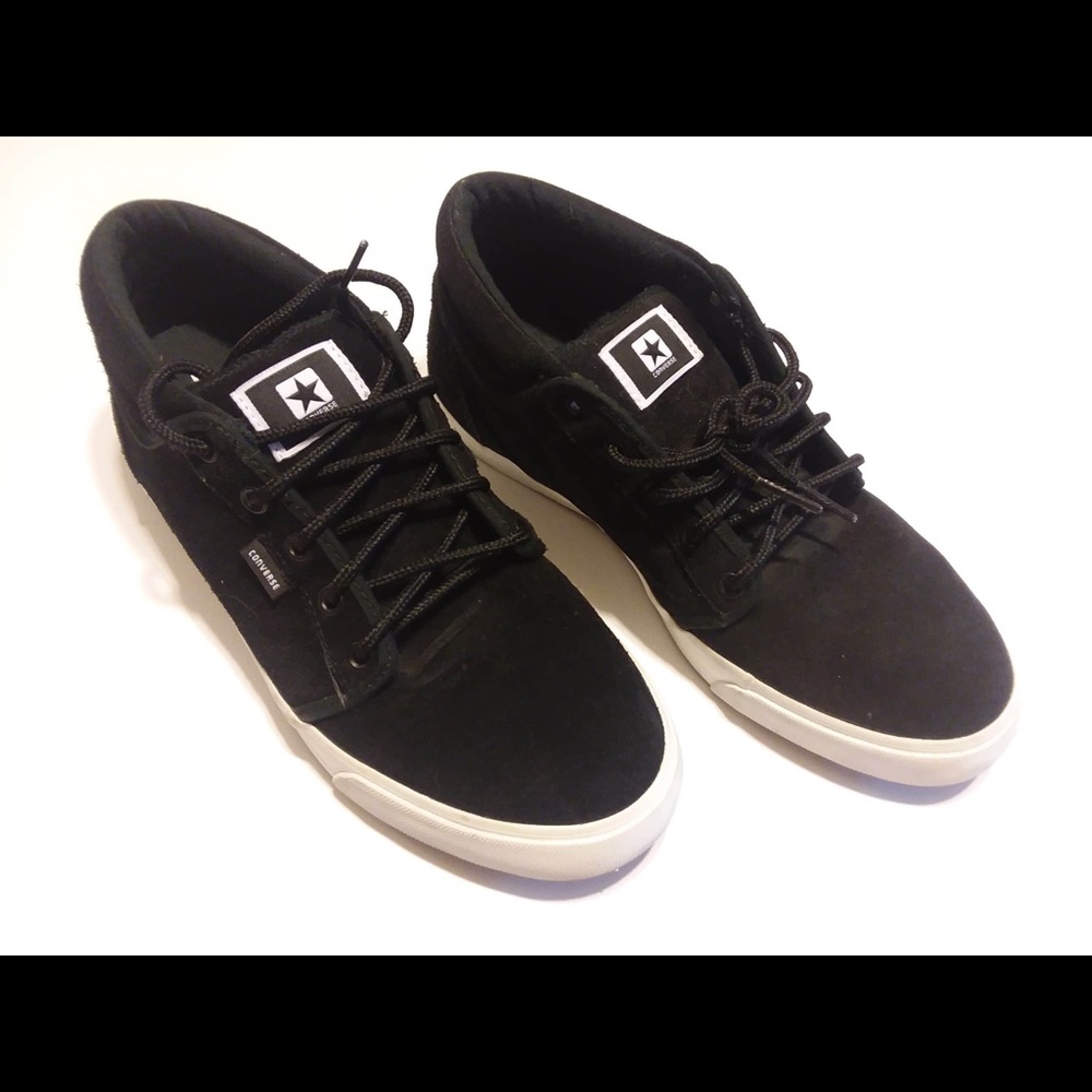 Black Suede Converse All Stars
